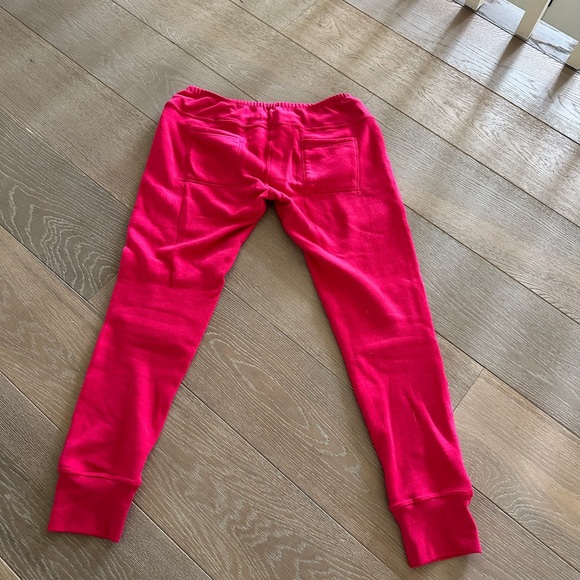 Aviator Nation Pants - Aviator Nation Vibrant Red Jogger Pants